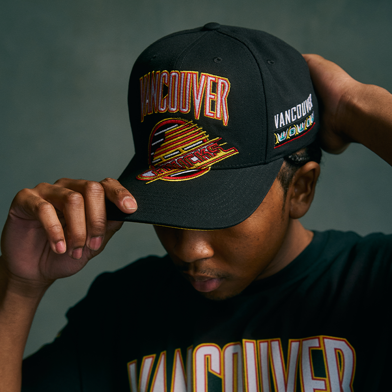 Vancouver Canucks X Grizzlies Skate Snapback