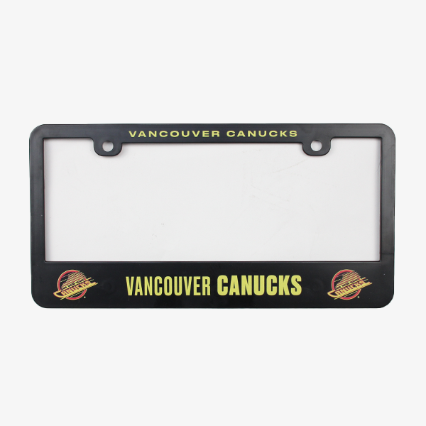 Vancouver Canucks Skate License Plate Holder