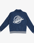 Vancouver Canucks Wild Collective Ladies Suede Bomber