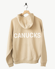 Line Change x Vancouver Canucks Ladies All Day Tan Hoodie