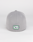 Vancouver Canucks New Era Youth 3930 Tonal Grey Fitted Hat