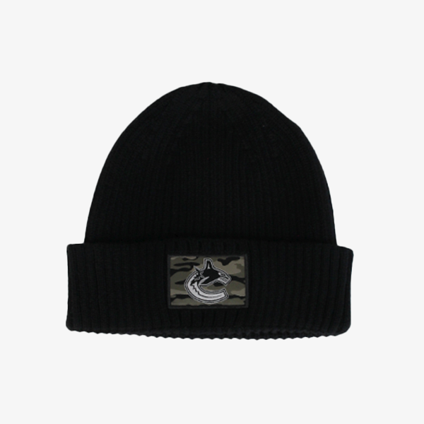 Vancouver Canucks Adidas Orca Military Beanie