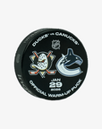 Vancouver Canucks 25/26 Official Warm-Up Puck (vs Anaheim Ducks)