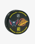 Vancouver Canucks 25/26 Official Warm-Up Puck (vs Washington Capitals)