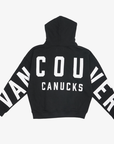 Vancouver Canucks x Line Change Womens Black Warmup Hoodie