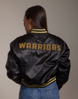 Vancouver Warriors Women's Crop Bomber Jacket