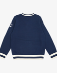 Vancouver Canucks Wild Collective Womens Crop Knit Orca Sweater