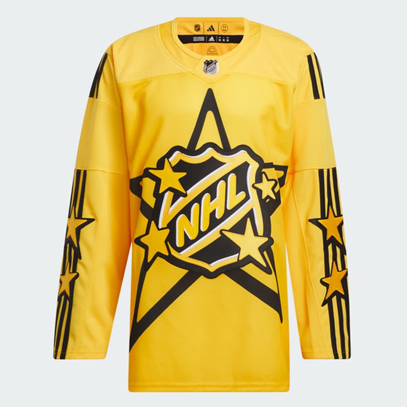 Vancouver Canucks Yellow 2024 All Star Lindholm Game Jersey