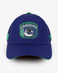 Vancouver Canucks Fanatics 2024 Draft Authentic Youth Meshback Hat