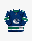 Vancouver Canucks Child Name & Number Home Jersey