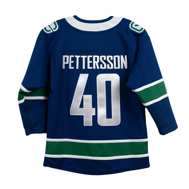 Vancouver Canucks Youth Name &amp; Number Home Jersey