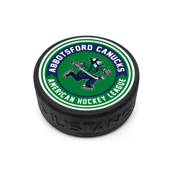 AHL Abbotsford Canucks Texture Puck - Arrow