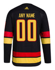 Vancouver Canucks Alternate Pro Stitch Custom Skate Jersey