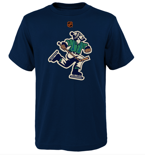 Vancouver Canucks Reverse Retro Fanatics Navy Pettersson Tee